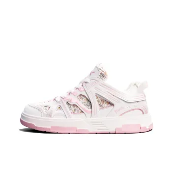 Same way Skateboard Shoes Women's Low-Top Pink