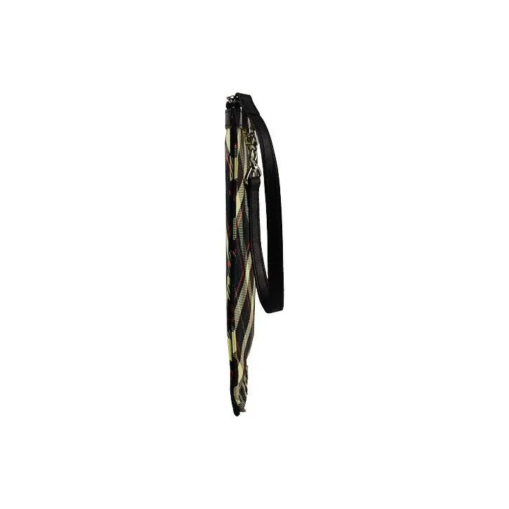 Vivienne Westwood Polyester With Leather Clutch Women's Black & Multicolor-2