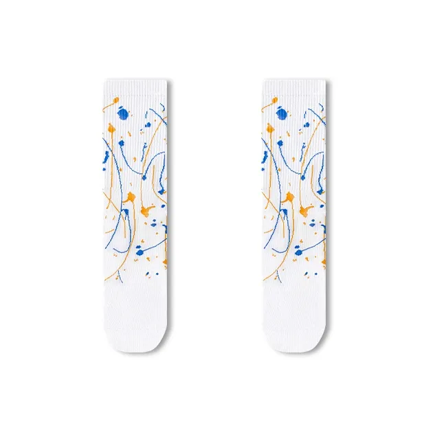 LUOLIAN Knee High Socks Unisex 2 Pack-3