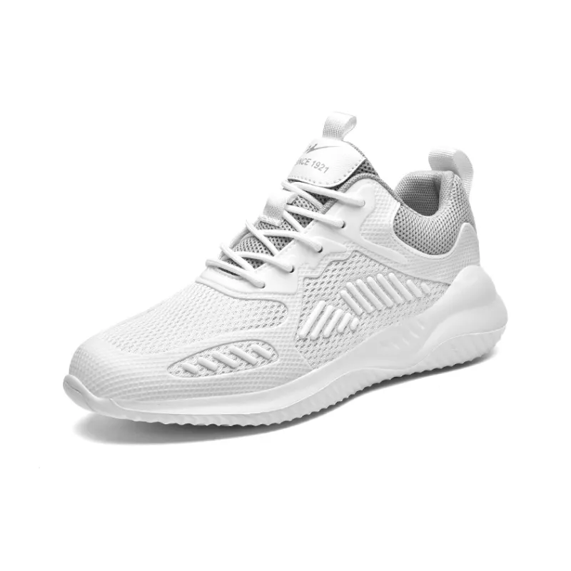 Binary Low Top Running Shoes Women's White Gray-1