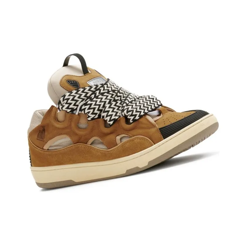 Lanvin Curb Sneaker Brown-1