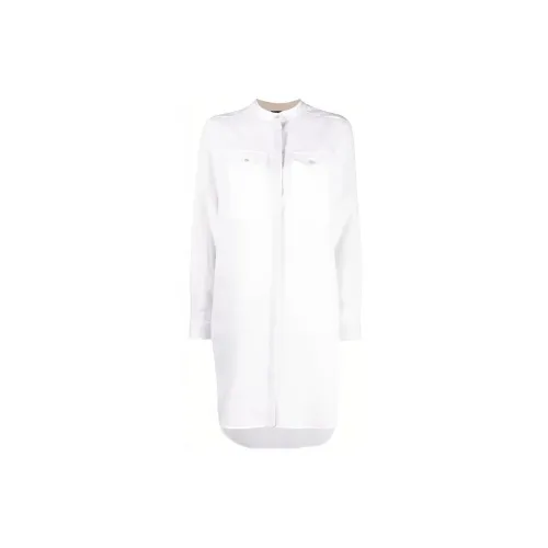 Kiton Longline Linen Shirt