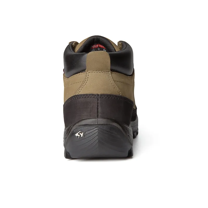 Slider Slip Resistant, Abrasion Resistant, Waterproof Mid Top Hiking Shoes Men's Olive Green-3
