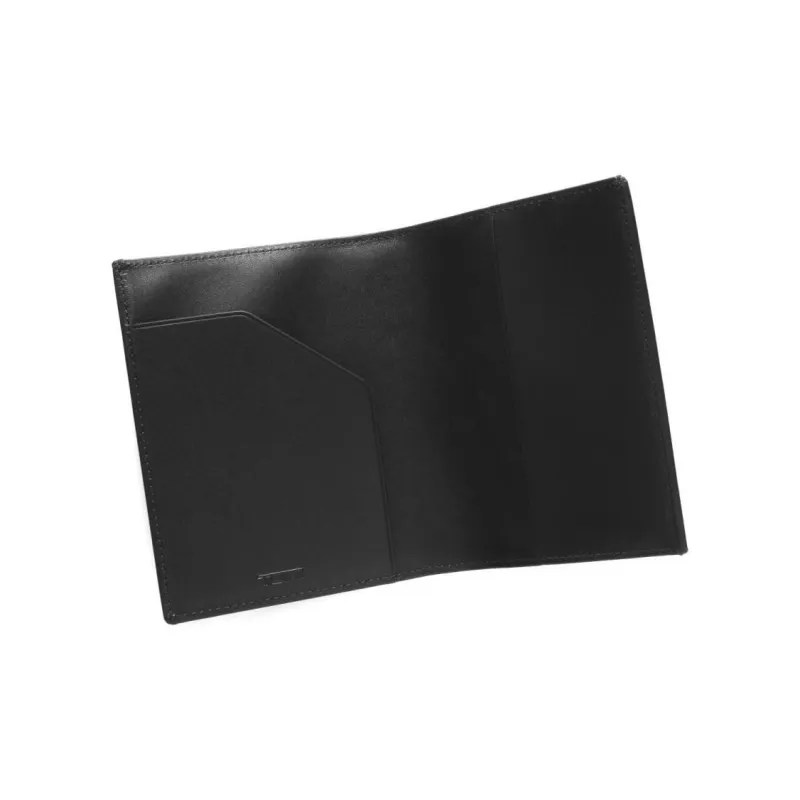 TUMI Calfskin Card Holders Passport Holders Men's Black-3