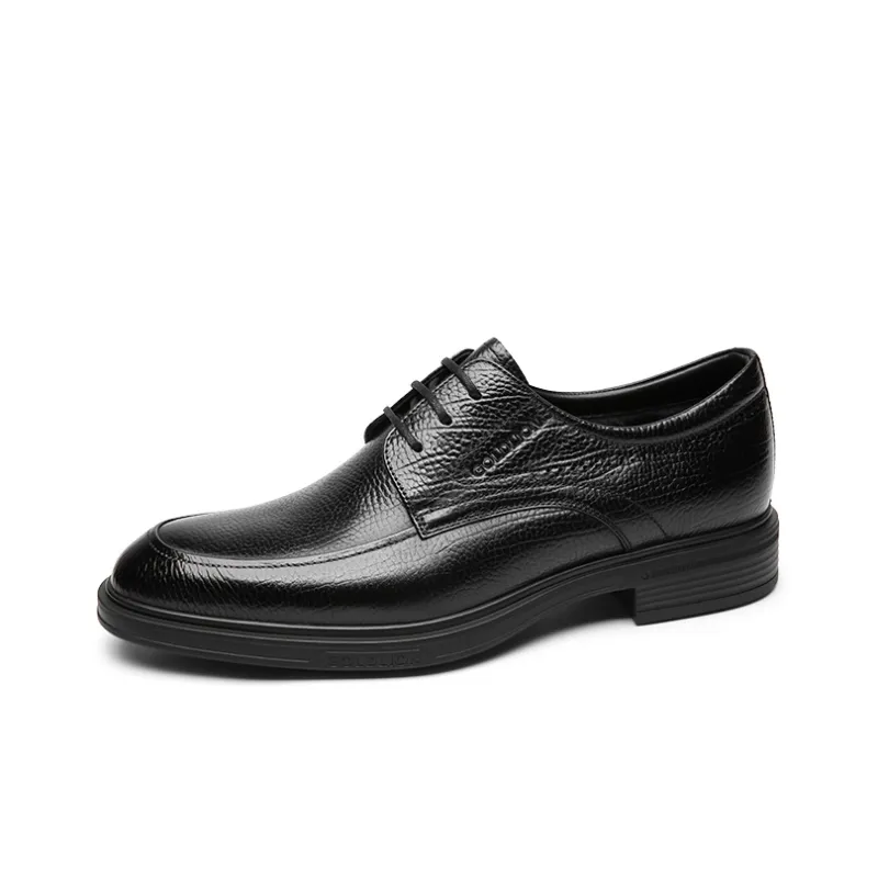 GOLDLION Dress Shoes Men Low Top Black/Brown-0