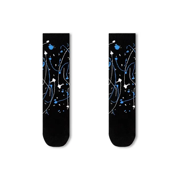 LUOLIAN Knee High Socks Unisex 2 Pack-4