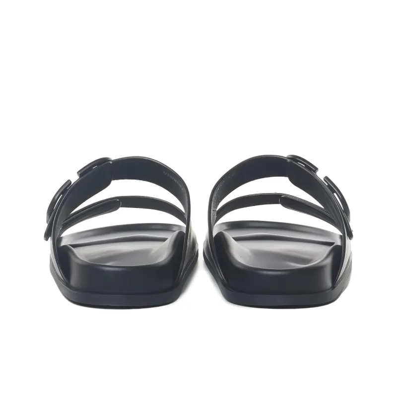 Valentino VLogo Signature Slip On Slides-4