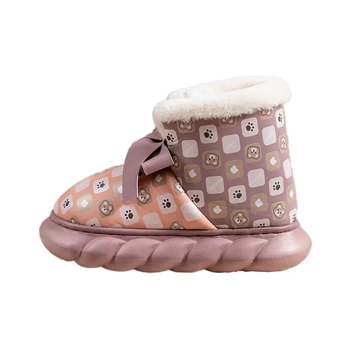 YUSHIPOLUO Wrap toe Slippers Women's-5