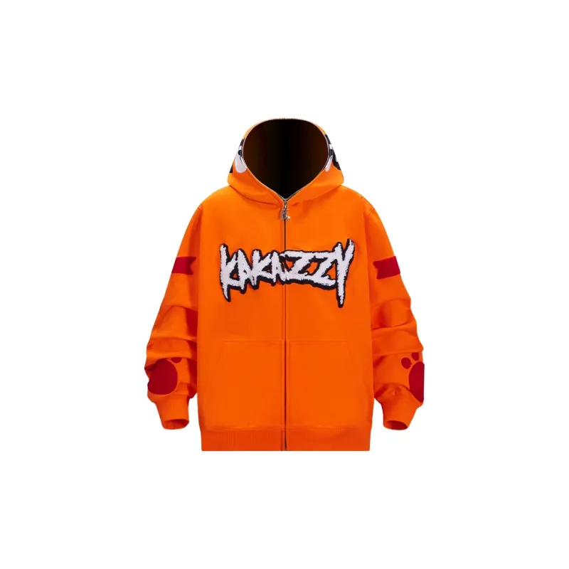 KAKAZZY Sweatshirt Unisex Orange-3
