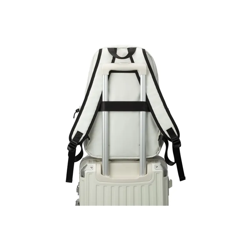 NOT ME Polyester Backpack Regular Unisex Ecru-5