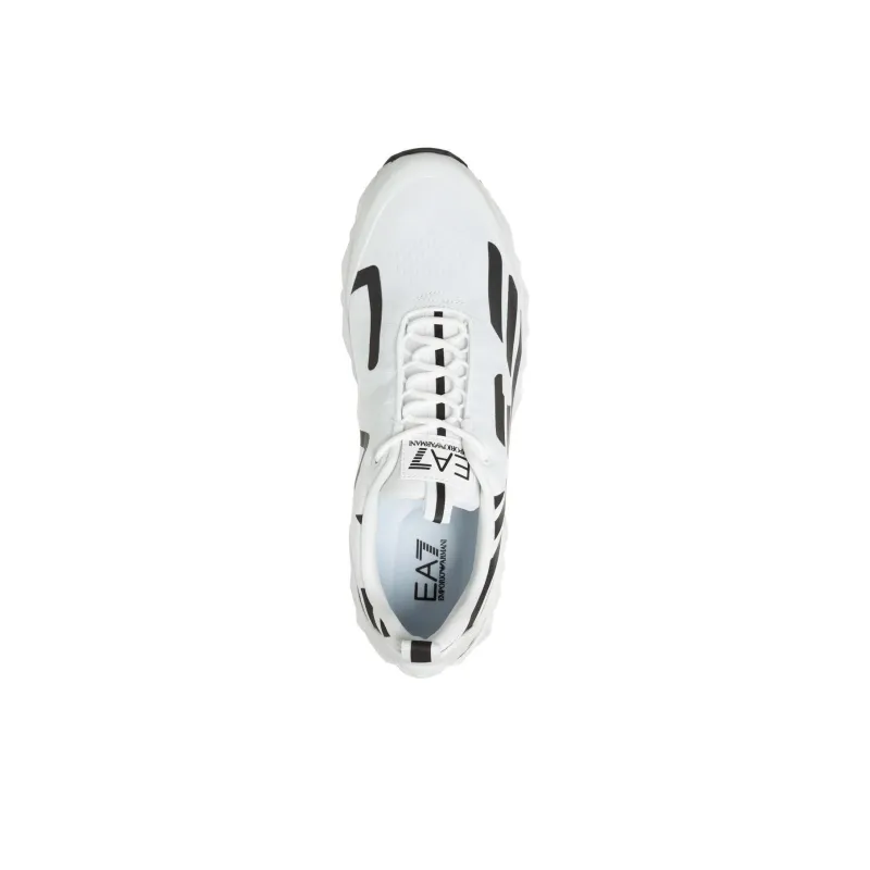 Ea7 EMPORIO ARMANI Two-tone Lace-up Sneakers-4