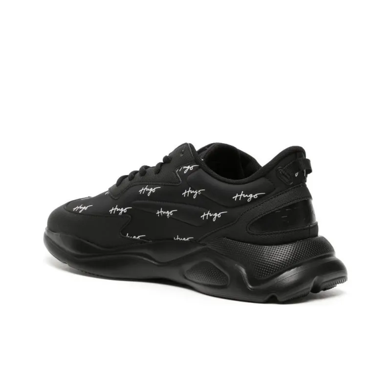HUGO BOSS Wear-Resistant Low-Top Casual Shoes Men's Black-2