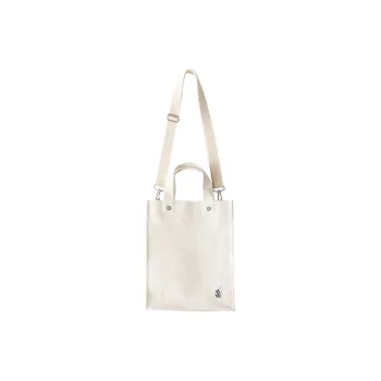 NAUTICA Cotton Tote Bag Shopping Bag Handbag Shoulder Bag Unisex White