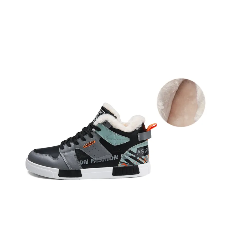 PLAY COBBLER High-Top Skateboard Shoes Unisex-25