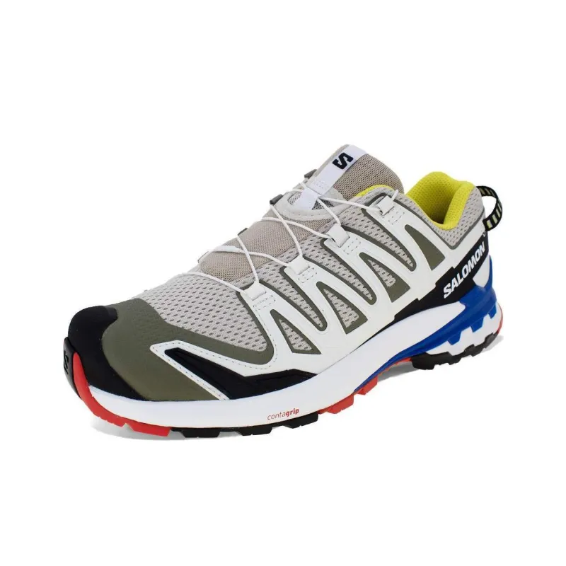 SALOMON XA Pro 3D V9 Low Top Casual Shoes Men's Beige Green-1