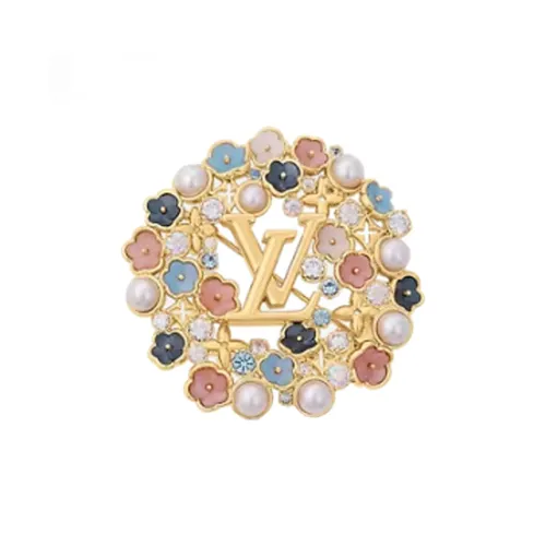 LOUIS VUITTON Brooches Women's Gold