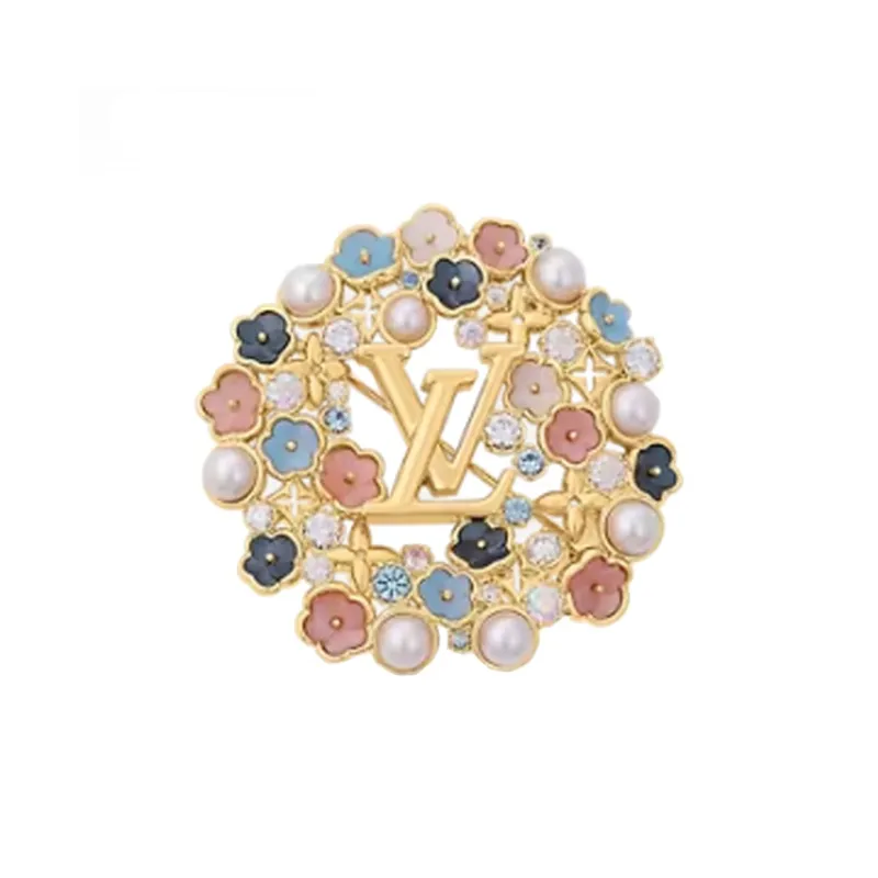 LOUIS VUITTON Brooches Women's Gold-0