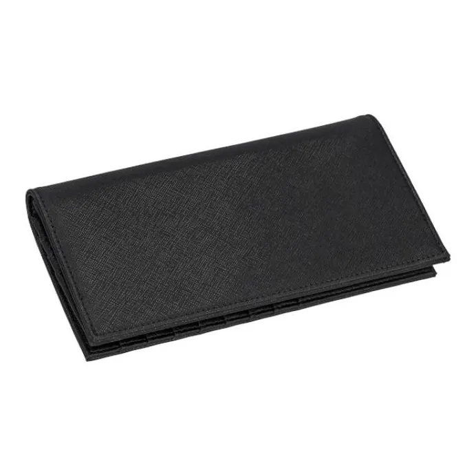 EMPORIO ARMANI Nylon With Polyester Wallet Men's Black & Blue-2