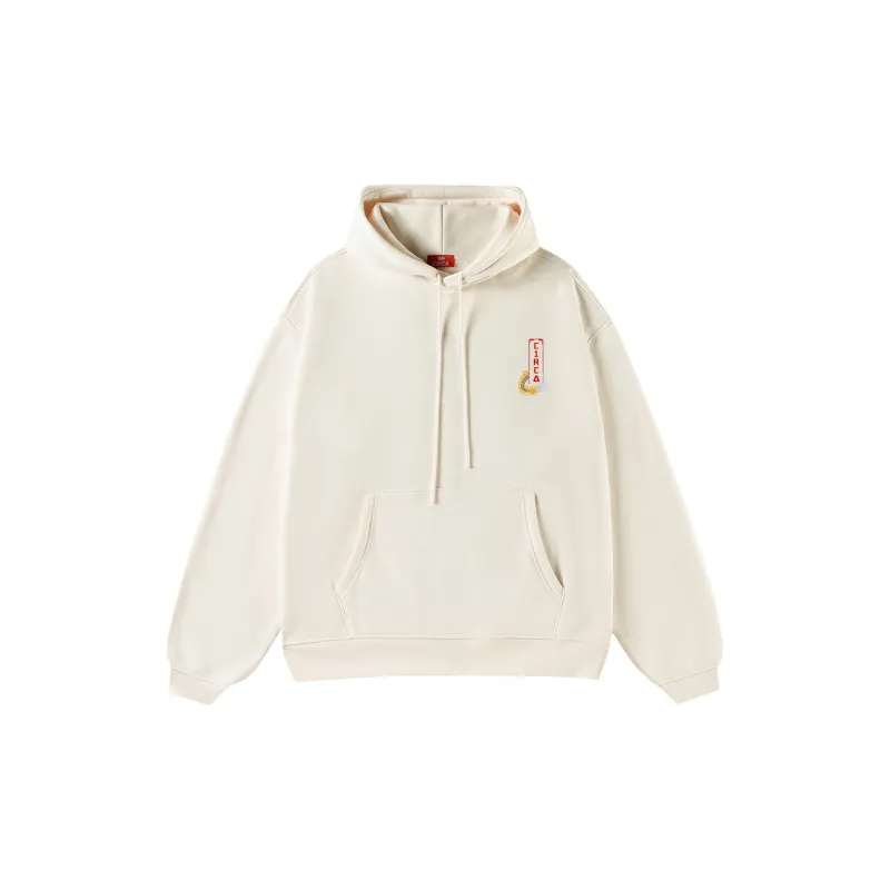 C1RCA Vintage Dragon Totem Dragon Pattern Logo Letter Classic Print Sweatshirt Unisex-21