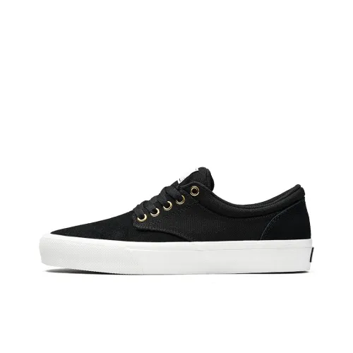 GOLUCK Skateboard Shoes Unisex Low-top Black