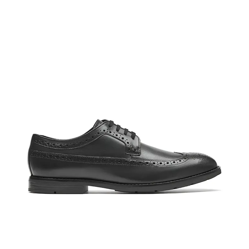 Clarks Dress Shoes Men Low Top Black-1