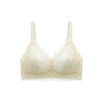 Flowers In Water Bra Women's Champagne