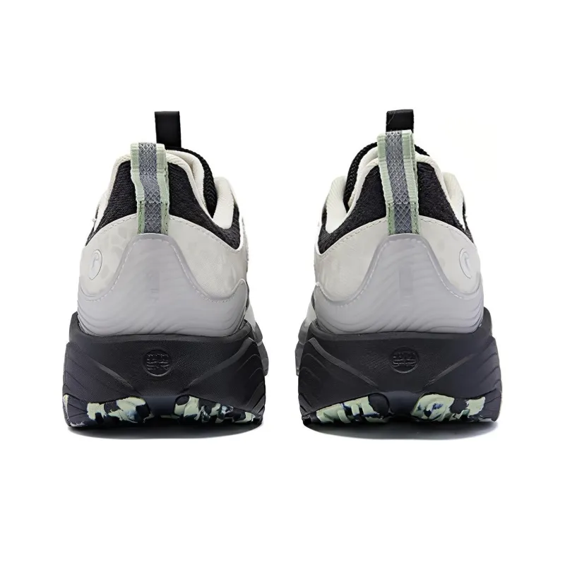 QIAODAN Streamer 4.0 Shock Absorbers Low Top Running Shoes Women's Black Gray-3