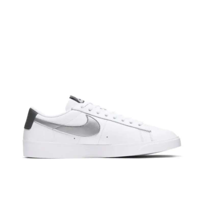 Nike Blazer Low Le 'White Metallic Silver' Women's-1