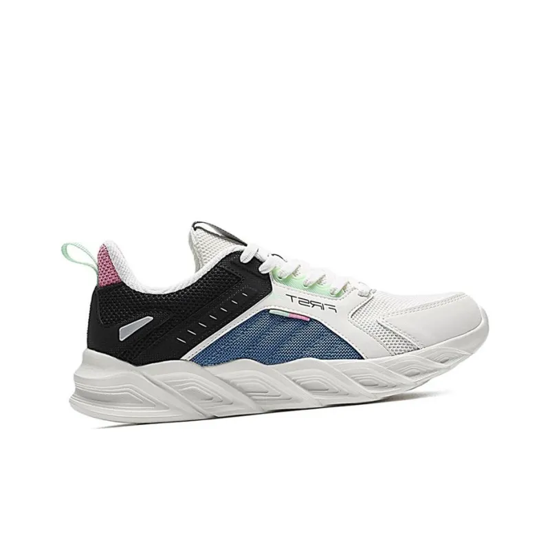 361° Low Top Running Shoes Women's White Blue-1