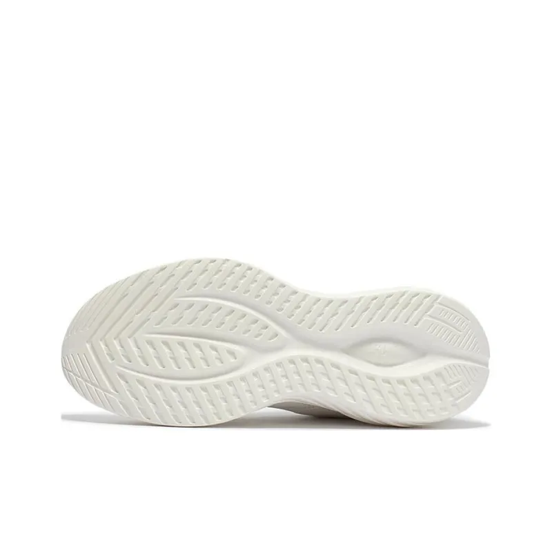 361° Durable Breathable Low Top Running Shoes Men's Gray White-4
