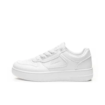 Warrior Air Force 1 White Sneakers Slip Resistant Balanced Lightweight Breathable Low Top Skateboard Shoes Unisex White