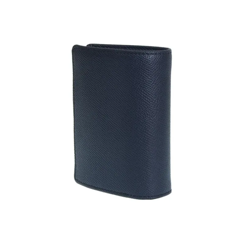 Furla Leather Wallet Small Size Women's Marine Blue-2