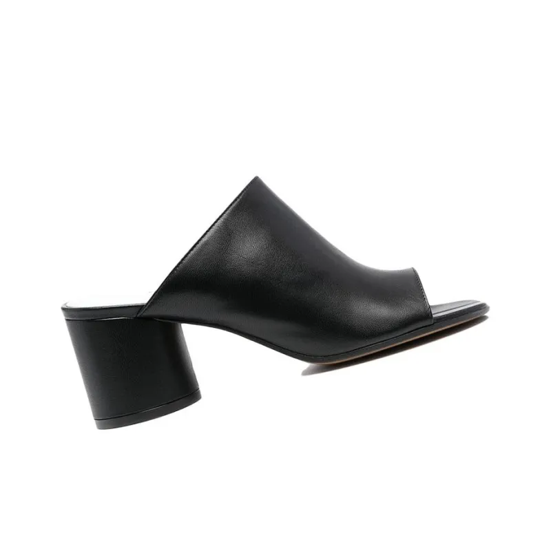Maison Margiela Tabi Slip Resistant Slide Slippers Women's Black-1