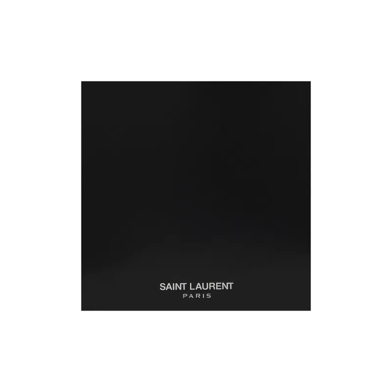 SAINT LAURENT Suzanne Patent Leather Handbag Shoulder Bag Women's Black-4