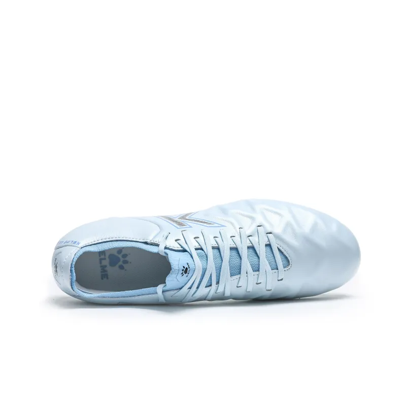 KELME MG Rubber Short Studs Anti Slip Wear Resistant Soccer Shoes Unisex Sky Blue-3
