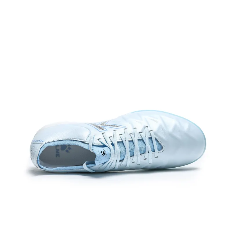KELME TF Rubber Broken Studs Cushioning Anti Slip And Wear Resistant Soccer Shoes Unisex Sky Blue-3