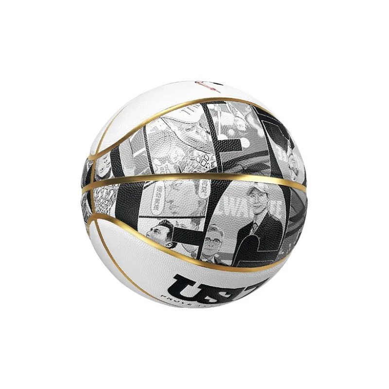 ProSelect x US17 Microfiber Leather Basketball White Size 7 Training Unisex-3