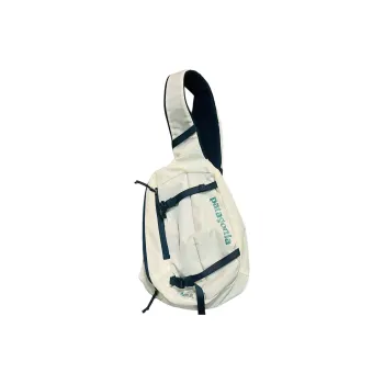 Patagonia Recycled Polyester Sling Bag Crossbody Bag Shoulder Bag Regular Unisex Ecru