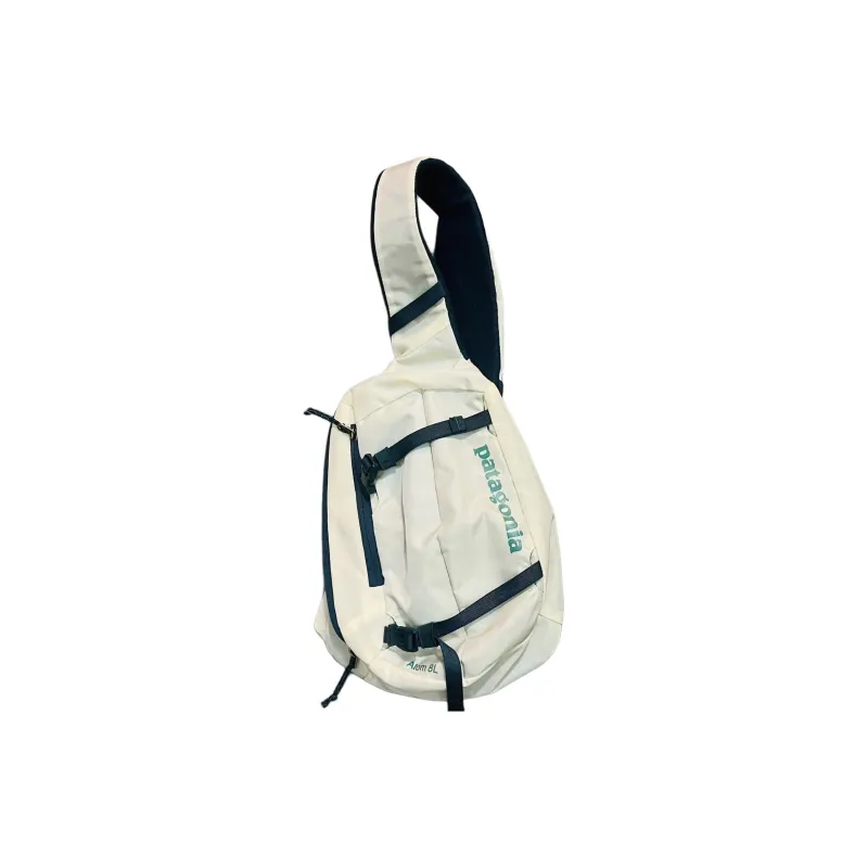 Patagonia Recycled Polyester Sling Bag Crossbody Bag Shoulder Bag Regular Unisex Ecru-0