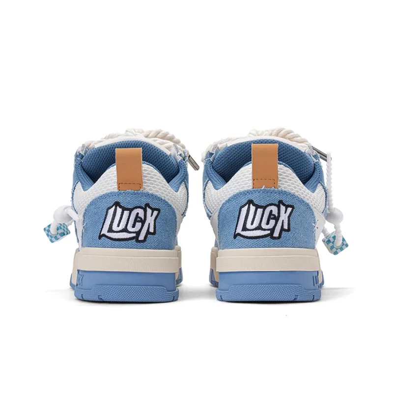 LUCX Lucky Shoes Anti-Slip And Wear-Resistant Height Increasing Low-Top Canvas Shoes Unisex-4