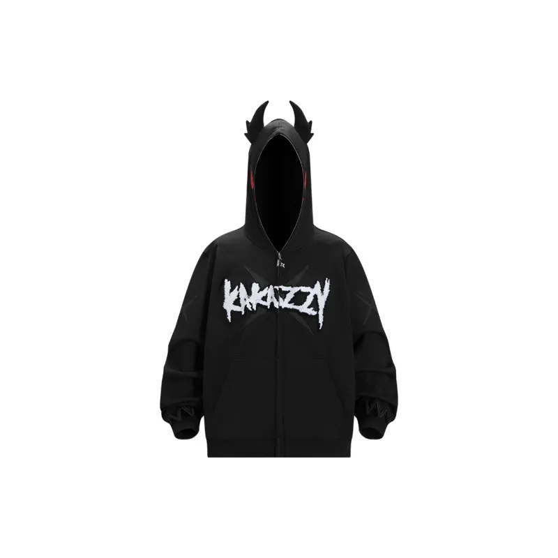 KAKAZZY Sweatshirt Unisex Black-1
