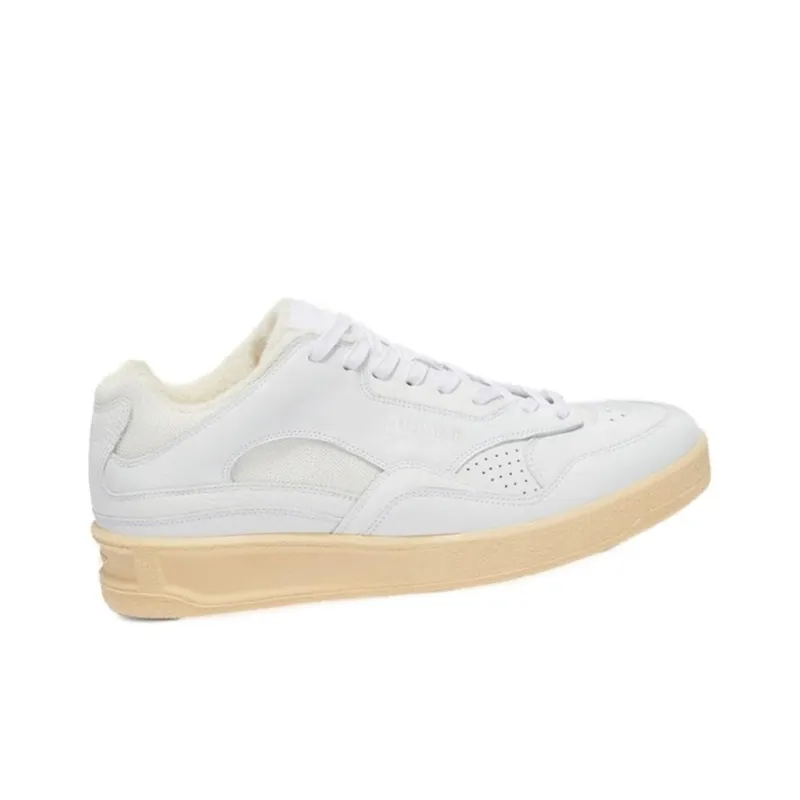 JIL SANDER Low Top Stylish Skateboarding Shoes Men's White-1