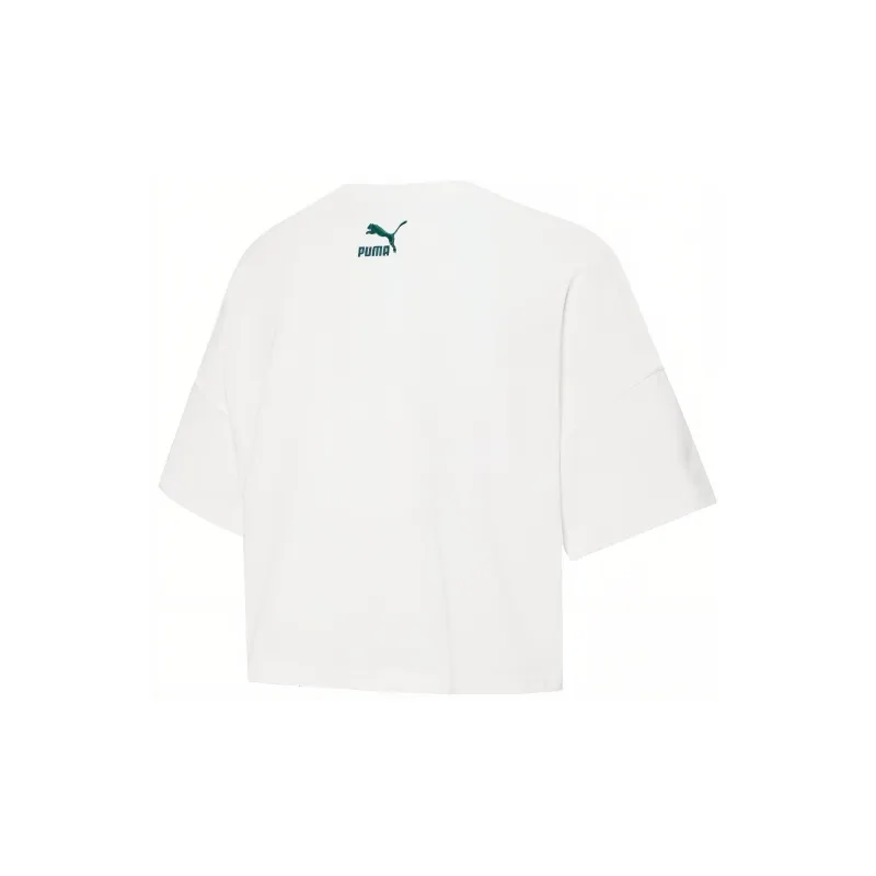PUMA Crop Tops Women's White-1