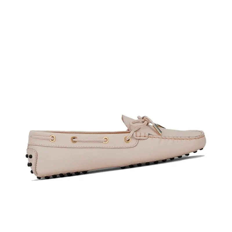 TOD'S Bow-detail Leather Loafers-1