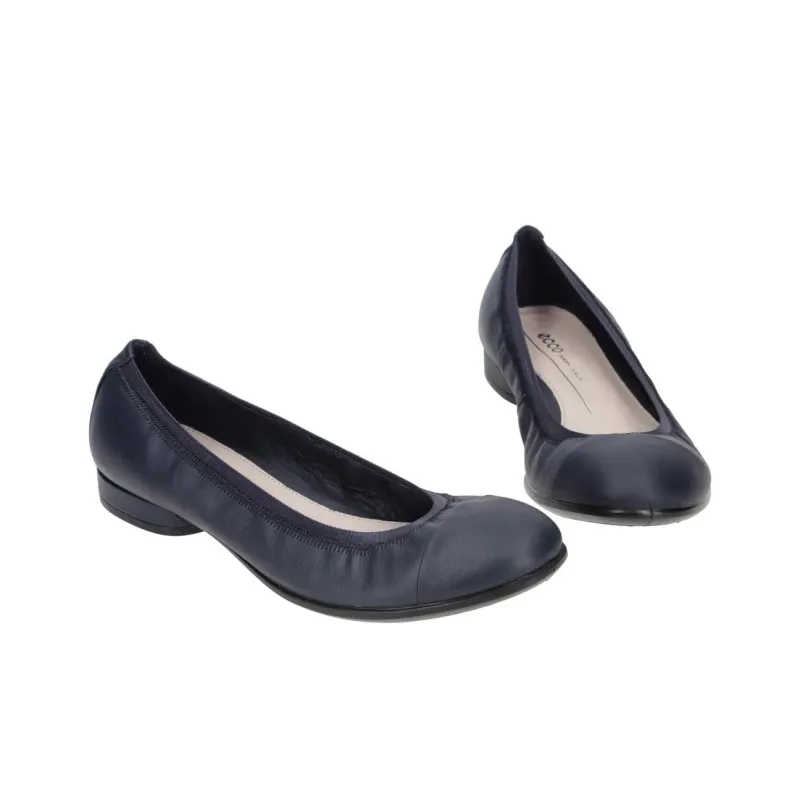 Ecco Annie Series Casual Single Shoes Women's Midnight Blue-2