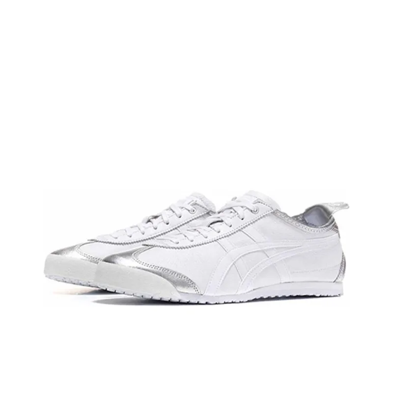 Onitsuka Tiger Mexico 66 White Silver Toe-2