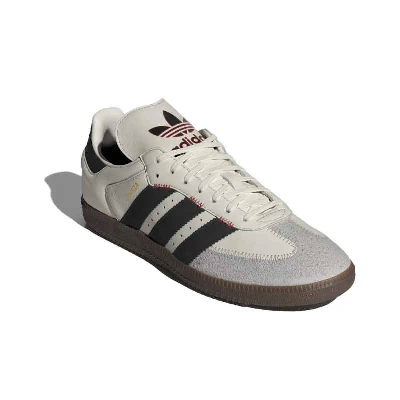 Adidas Samba OG Grey Black Gold Metallic Gum-2