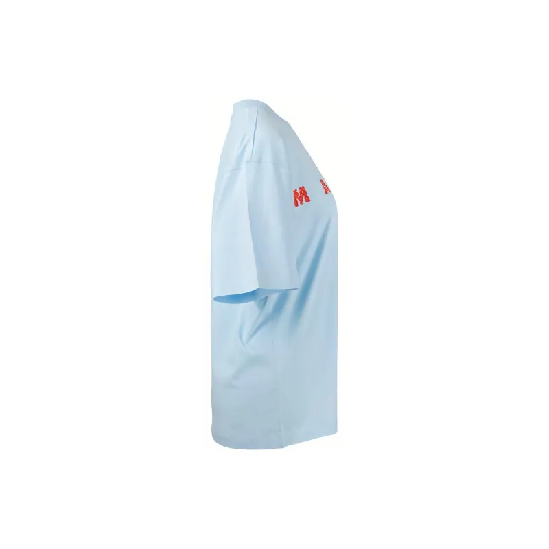 MARNI Logo T Shirt 'Mineral Ice'-2