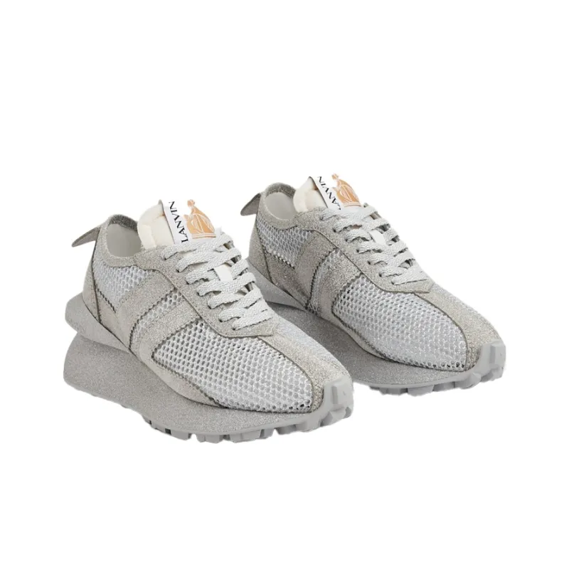 Lanvin Low-Top Sports Lifestyle Casual Shoes Women's Gray-2
