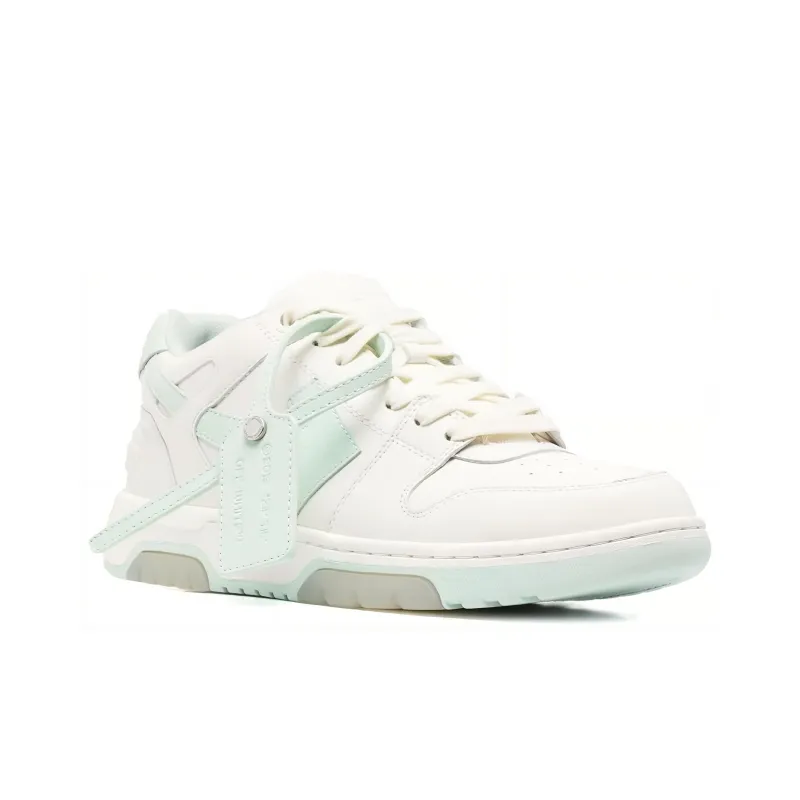 OFF WHITE Out Of Office Low Top Sneakers Mint Green-1